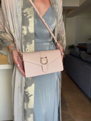 Trussardi τσάντα ολοκαίνουρια με 2 λουράκια και dust bag