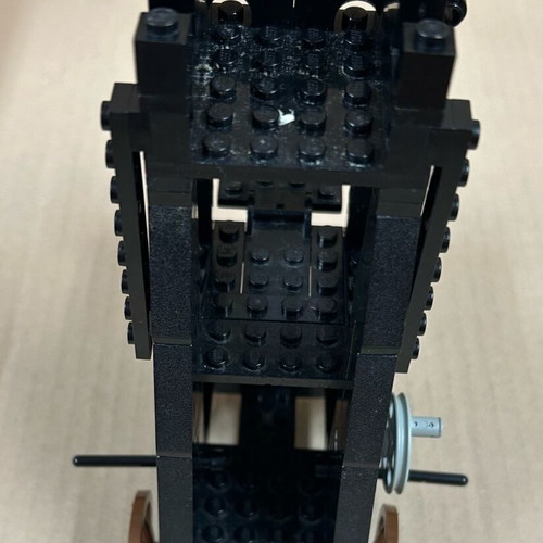 Lego 6061 Siege Tower 1984 used, with wear and missing parts