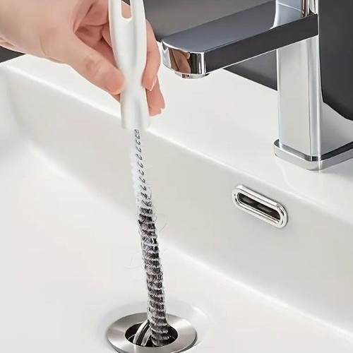 Drain cleaning brush flexible new