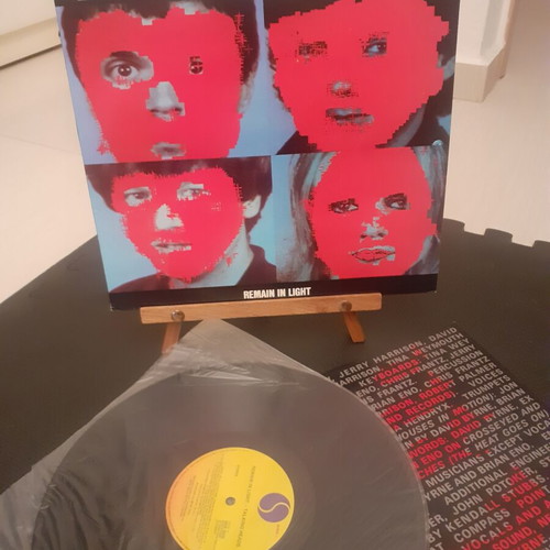 Talking Heads Remain In Light Original 1980 Australian Vinyl LP with Inserts
