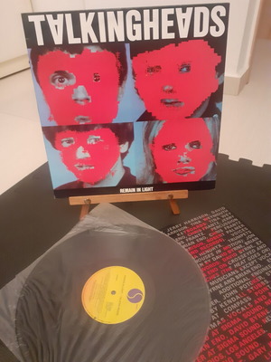 Talking Heads Remain In Light Original 1980 Australian Vinyl LP with Inserts
