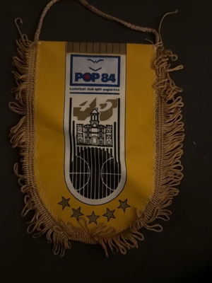 Jugoplastika pop84 set banner and scarf like new
