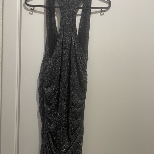 BSB blouse like new with silver thread shine, size M