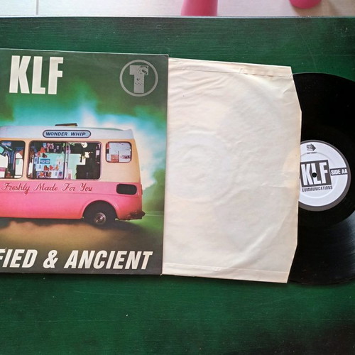 The KLF Justified & Ancient vinyl used, electronic