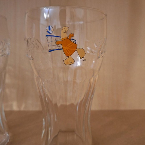 Coca-Cola collectible glasses Olympic Games Athens 2004 like new