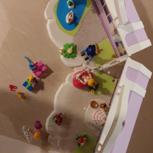 Playmobil Princess Birthday Case like new