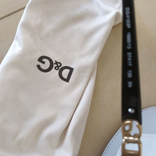 D&G sunglasses with brown leopard print frame
