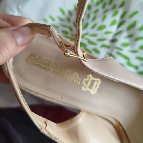 Raggaza nude platform sandals size 39 used