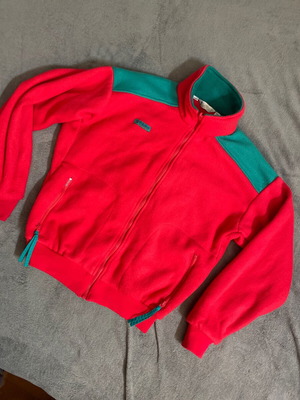 Ζακέτα fleece Columbia μεταχειρισμένη, μέγεθος Medium, κόκκινη