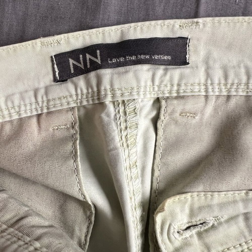 Summer pants No Name beige, like new, twisted fit, size M