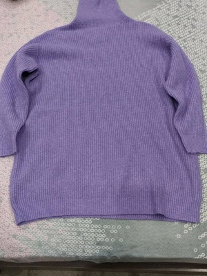 Blouse dress like new, purple, one size