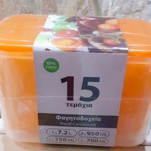 Food storage bowls new, pack of 15 BPA free