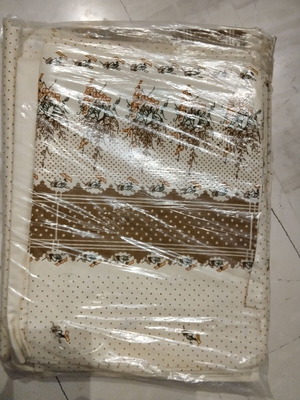 Vintage double bed sheet set 100% cotton, new