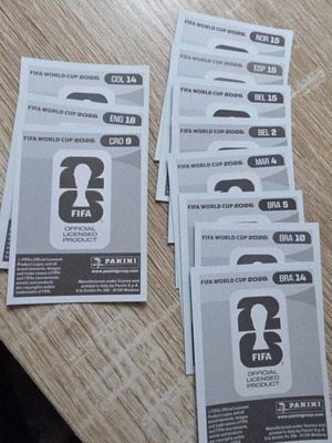 Panini стикери за Световно първенство 2026 нови