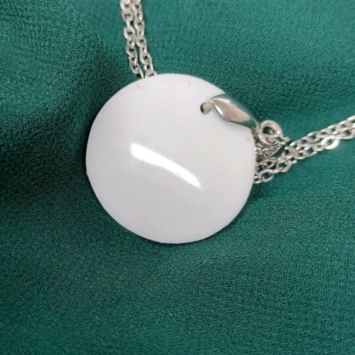 Seltmann Weiden necklace with double stainless steel chain, custom made