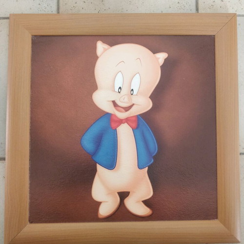 Looney Tunes Porky vintage frame like new