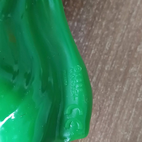 Dr Doom Marvel figure used, 10cm with Marvel stamp