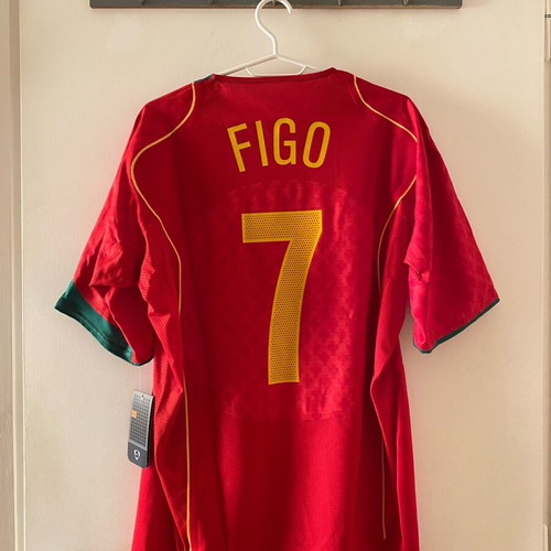 Portugal 2004 Limited Edition Figo Jersey Size L