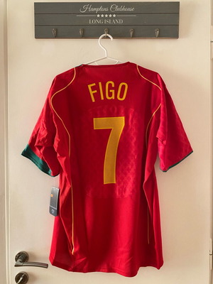 Portugal 2004 Limited Edition Figo Jersey Size L