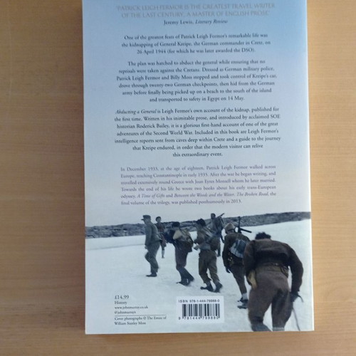 Abducting a General like new, Patrick Leigh Fermor