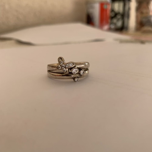 Folli Follie 925 silver ring, size 56