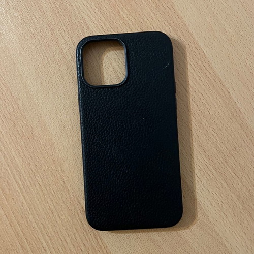 Dux Ducis Roma Series Genuine Leather Case for iPhone 13 Pro Max like new, black