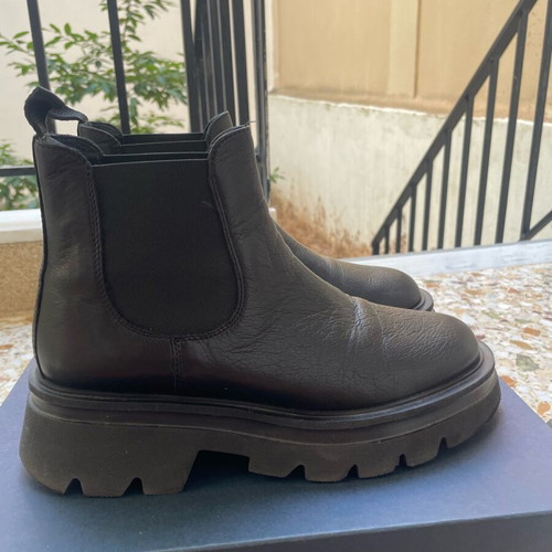 Antica Cuoieria ankle boots like new, black, size 40