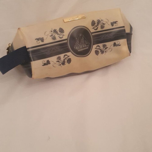 Axel cosmetic case used, beige, vintage