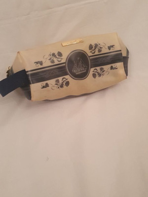 Axel cosmetic case used, beige, vintage