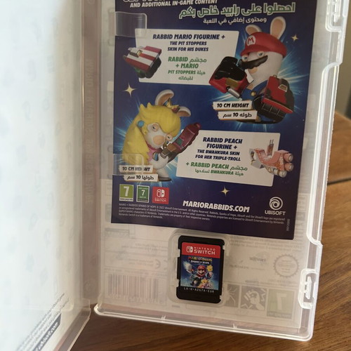 Super Mario Sparks of Hope Nintendo Switch game, excellent condition