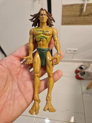 Tarzan vintage articulated action figure used