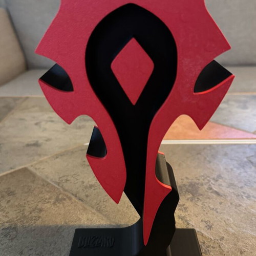 Warcraft Horde Headphones Stand like new