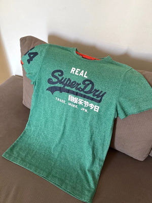Superdry Vintage T-shirt like new, green, size M