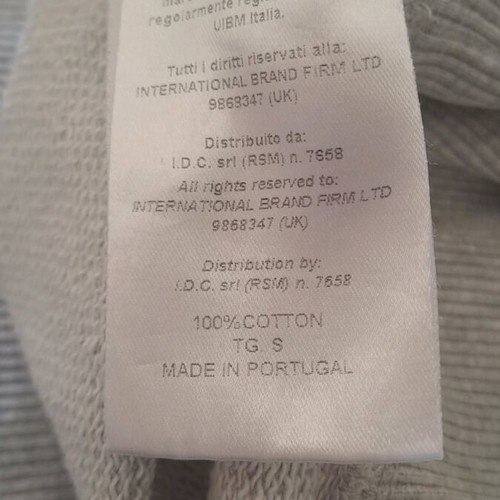Supreme unisex sweatshirt grey like new, size S