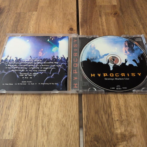 Hypocrisy Destroys Wacken CD live album like new, metal