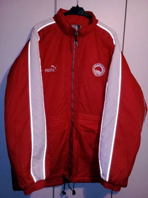 Olympiakos football jacket shirt appearance like new Puma size XL