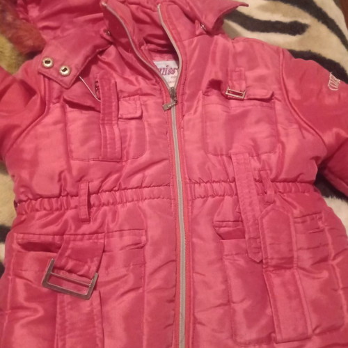 Girls' jacket used pink M One & Miss One 116 cm