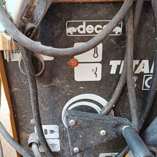 Decà Titan Three-Phase Welding Machine used