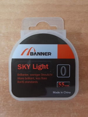 Φίλτρο Sky Light 55 mm σαν καινούργιο με θήκη
