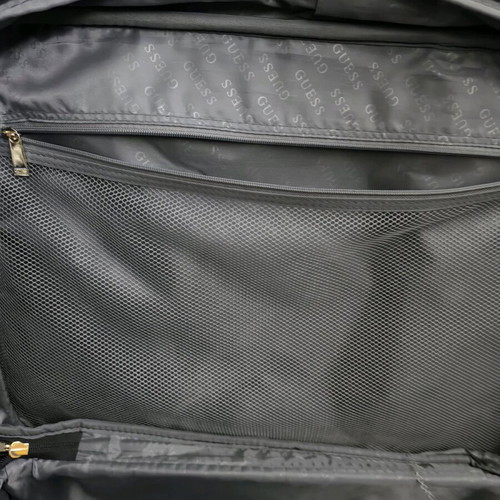 Guess suitcase used with missing front emblem