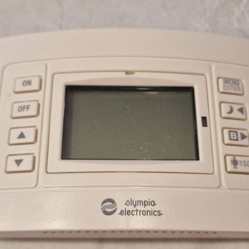 Olympia Electronics BS-813 Digital Programmable Room Thermostat like new