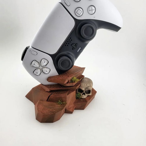 PS5 controller stand rock-shaped made to order