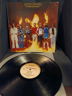 Lynyrd Skynyrd Street Survivors vinyl used, southern rock