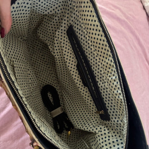 Pauls Boutique shoulder bag used, beige and blue
