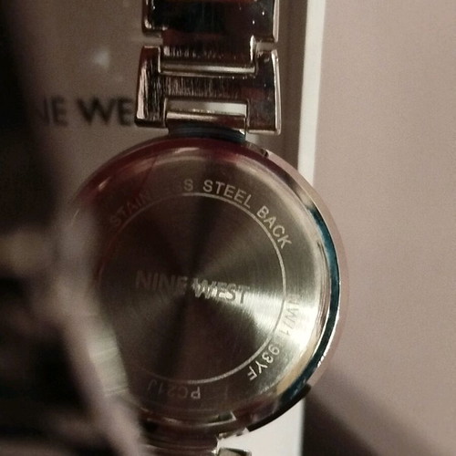 Ρολόι Nine West γυναικείο καινούργιο, ασημί