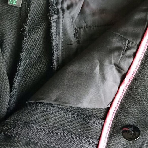Benetton pants black size M like new