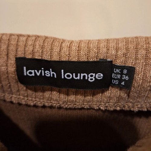 Lavish Lounge Brown Dress with Straps like new, sizes S and M