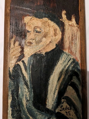 Wood painting Sula '75 like new