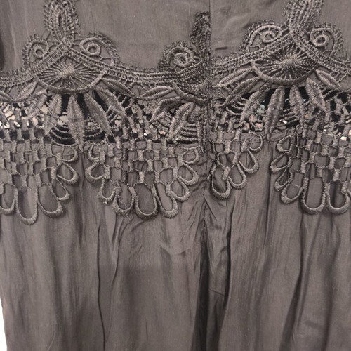 BSB Black Playsuit like new with lace details