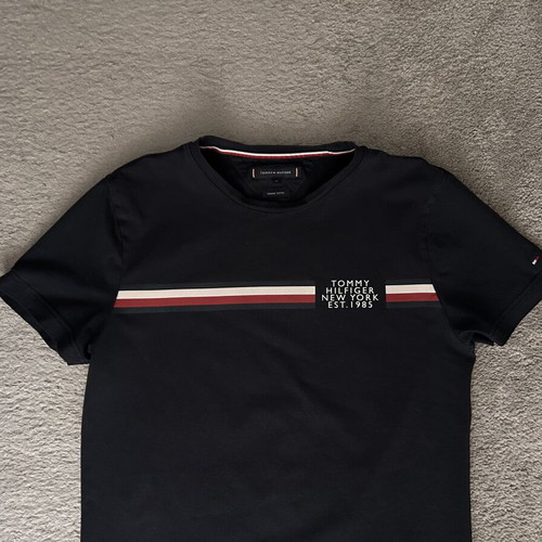 Tommy Hilfiger crew-neck t-shirt, size M, blue